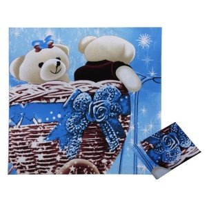 Σεντόνι Κούνιας 95x150cm Beboulino Blue Dreams