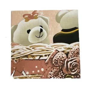 Σεντόνι Κούνιας 95x150cm Beboulino Beige Dreams