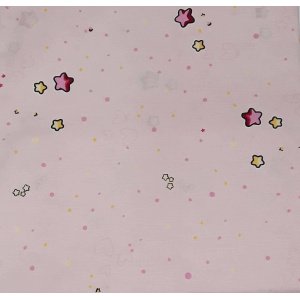 Σεντόνι για παιδικό κρεβάτι 105x170cm Beboulino Pink Honey
