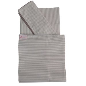 Σεντόνια 2τμχ 95x150cm με Μαξιλαροθήκη Beboulino Rige Lines Beige