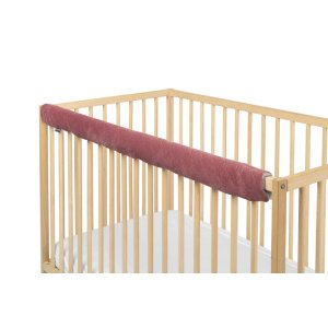 Προστατευτικό για Κάγκελο Κρεβατιού 116cm Velvet Sensillo Pink