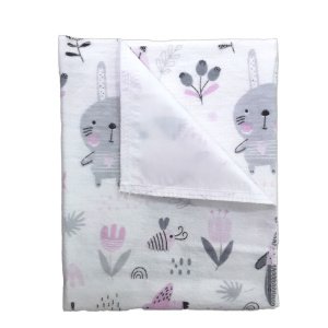 Σελτεδάκι Αδιάβροχο 50x60cm Sensillo Oilcloth Pink Fox