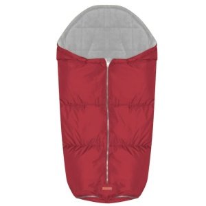Ποδόσακος Red With Grey Polar Fleece Lorelli