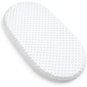Σεντόνι Βαμβακερό με Λάστιχο 80x40cm Minky White