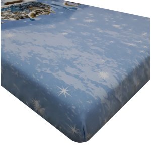 Σεντόνι Κούνιας με Λάστιχο 60x120cm Beboulino Blue Dreams