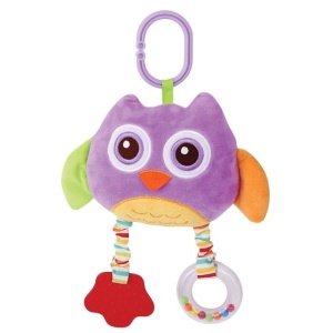 Λούτρινο Παιχνίδι με Καθρεφτάκι Owl Lorelli Purple
