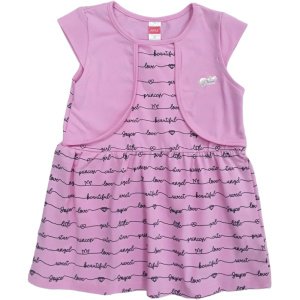 Φόρεμα Κοντομάνικο Pink Little Angel