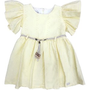 Φόρεμα Κοντομάνικο All Yellow
