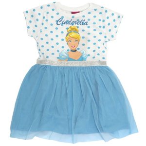 Φόρεμα με Τούλι White Multi Cinderella