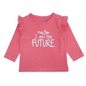 Μπλουζάκι Μακρυμάνικο I am the Future Venere Pink
