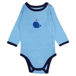 Κορμάκι Μακρυμάνικο Dolphin LullaBy Blue