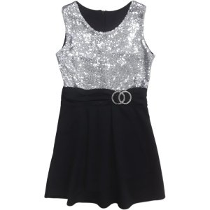 Φόρεμα Αμάνικο Black Sliver