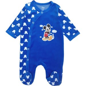 Φορμάκι Μακρυμάνικο Velour Mickey Dark Blue
