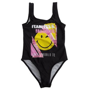 Ολόσωμο Μαγιό για Κορίτσι Black Smileworld