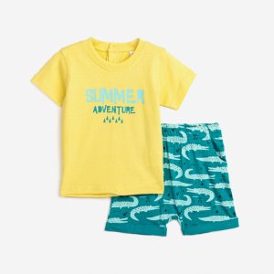 Σετ Μακό Κοντομάνικο Butter Green Powder Funky