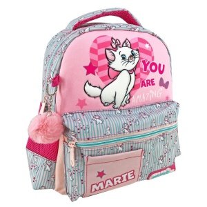 Σχολική Τσάντα Πλάτης Νηπίου Disney Marie Cat Bonjour 3D Soft Must