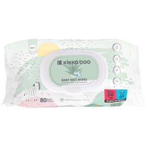 Υγρά Μαντηλάκια για Μωράκια 80τμχ Aloe Vera & Panthenol Kikka boo