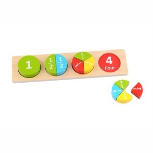 Εκπαιδευτικό Παιχνίδι Πάζλ Ξύλινο Tooky Toys Block Puzzle TL
