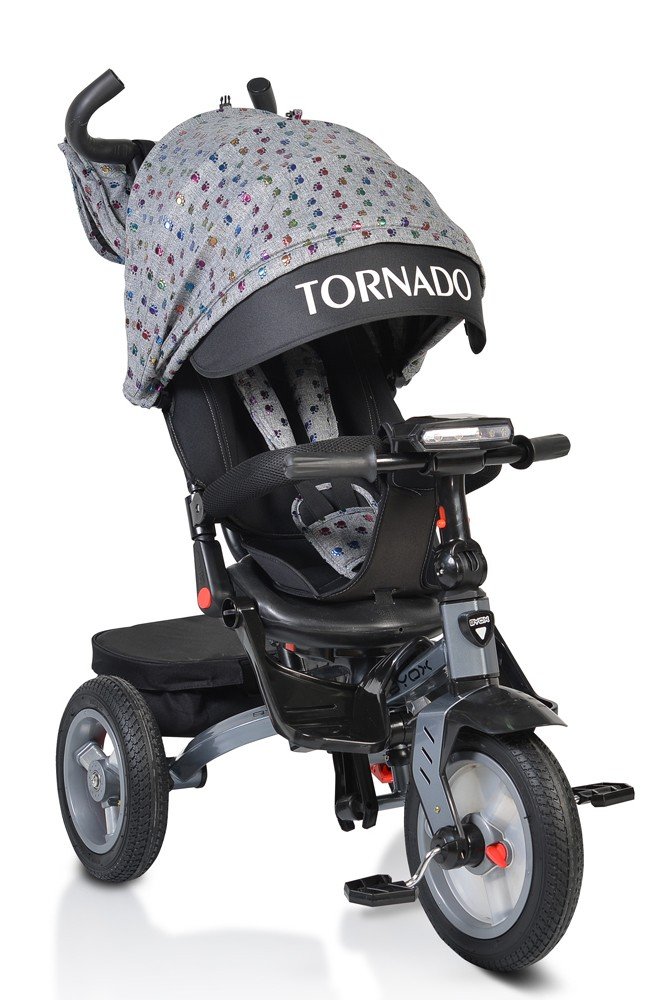 Τρίκυκλο Παιδικό Ποδηλατάκι Tornado Byox Grey