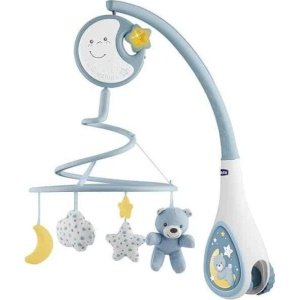 Carouzel Μουσικό Περιστρεφόμενο 3σε1 Next 2 Dream Mobile Chicco Blue