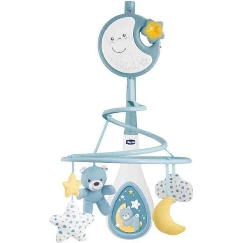 Carouzel Μουσικό Περιστρεφόμενο 3σε1 Next 2 Dream Mobile Chicco Blue - Image 2