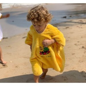 Παιδικό Poncho 60x55cm Fred's Yellow f