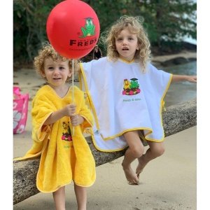 Παιδικό Poncho 60x55cm Fred's White f