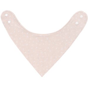 Σαλιάρα Μπαντάνα από Μουσελίνα Confetti Pink Kikka Boo