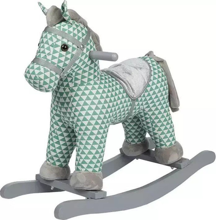 Κουνιστό Λούτρινο με Mουσική Green Horse Kikka Boo