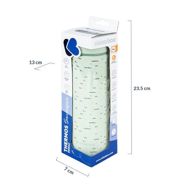 Θερμός Υγρών 500ml Savvana Kikka boo Blue - Image 7