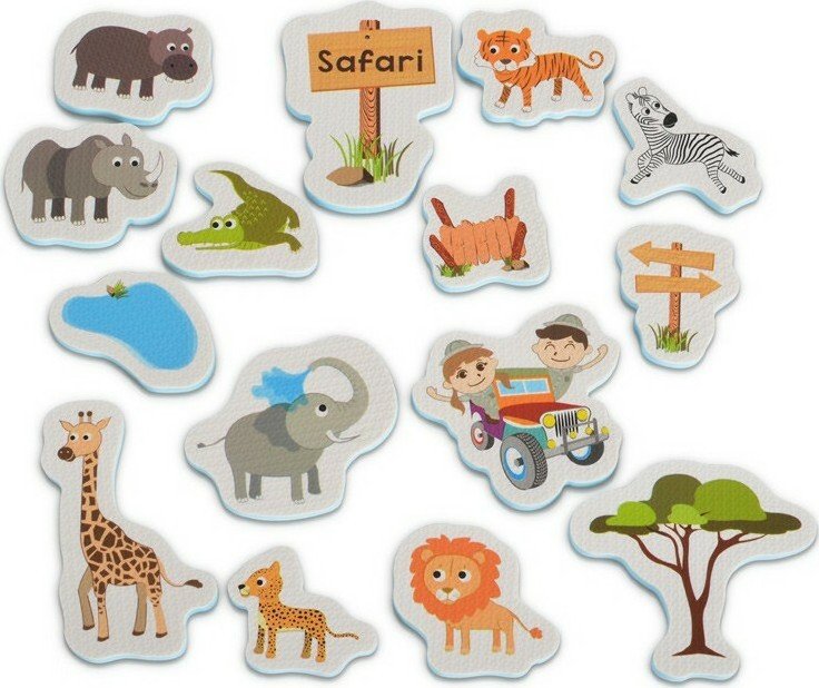 Παιχνίδι Μπάνιου Παζλ Safari Sunta 1319S