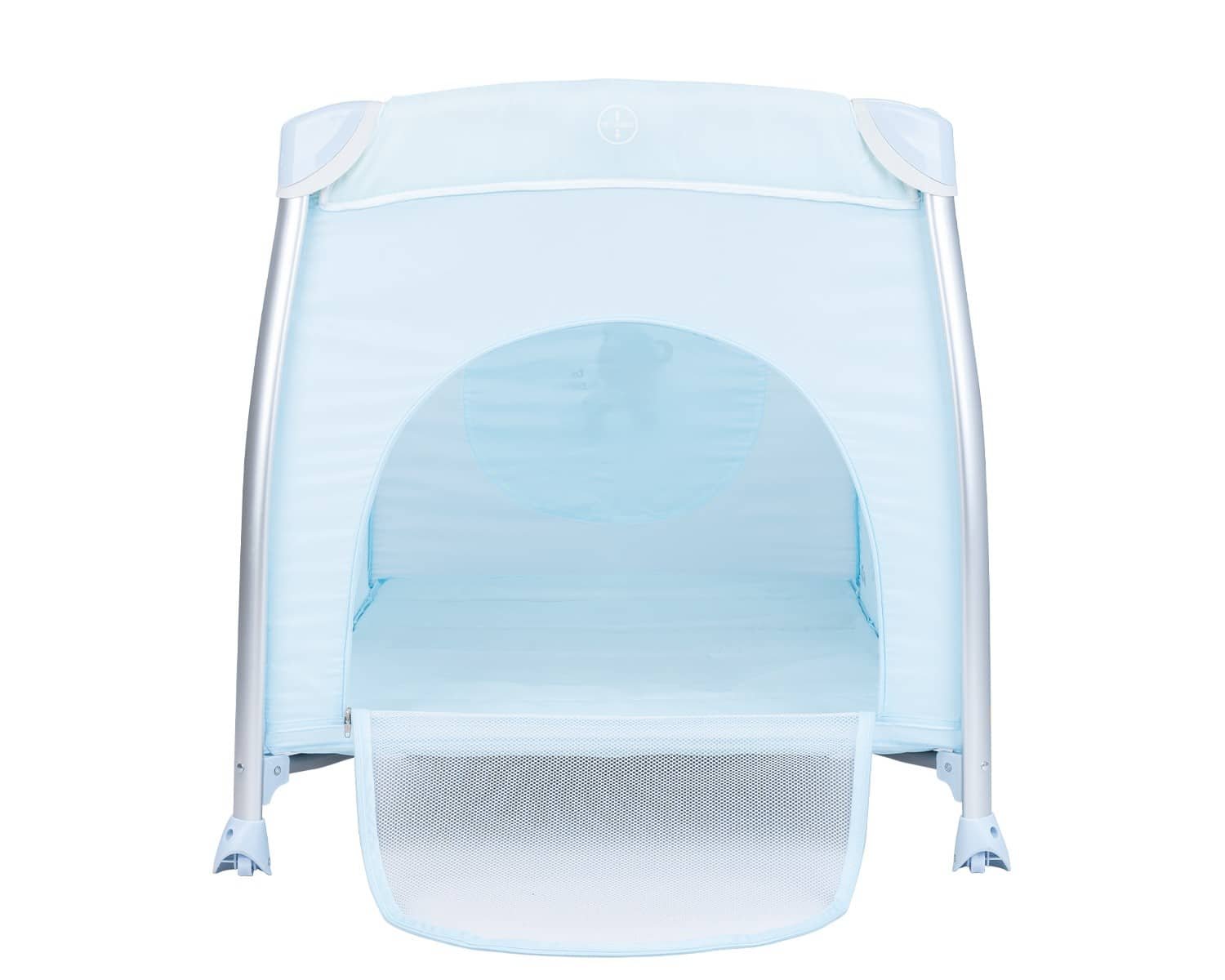 Παρκοκρέβατο 2 Επιπέδων με Λίκνισμα Dreamy Bear Kikka boo Mint/Blue 2022 - Image 4