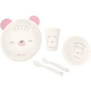 Σετ Φαγητού Bear With Me Kikka boo Pink