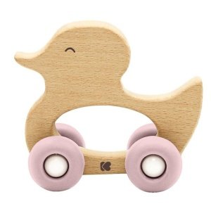 Παιχνίδι Ξύλινο Μασητικό Duck Kikka boo Pink