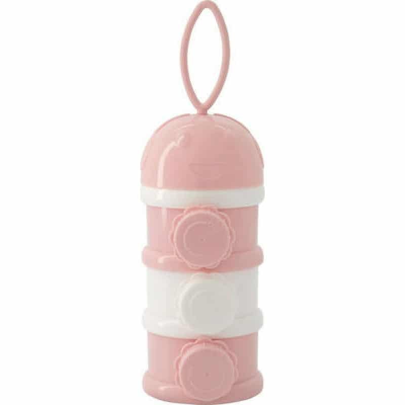 Δοχείο για Σκόνη Γάλακτος 3 Επιπέδων Kikka Boo Pink