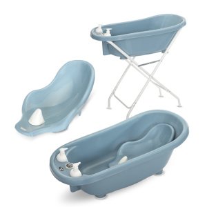 Μπανάκι Βρεφικό με Βάση και Θερμόμετρο 88cm Lorelli Nordic Blue