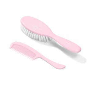 Σετ Βούρτσα και Χτένα Super Soft Babyono Pink 569/