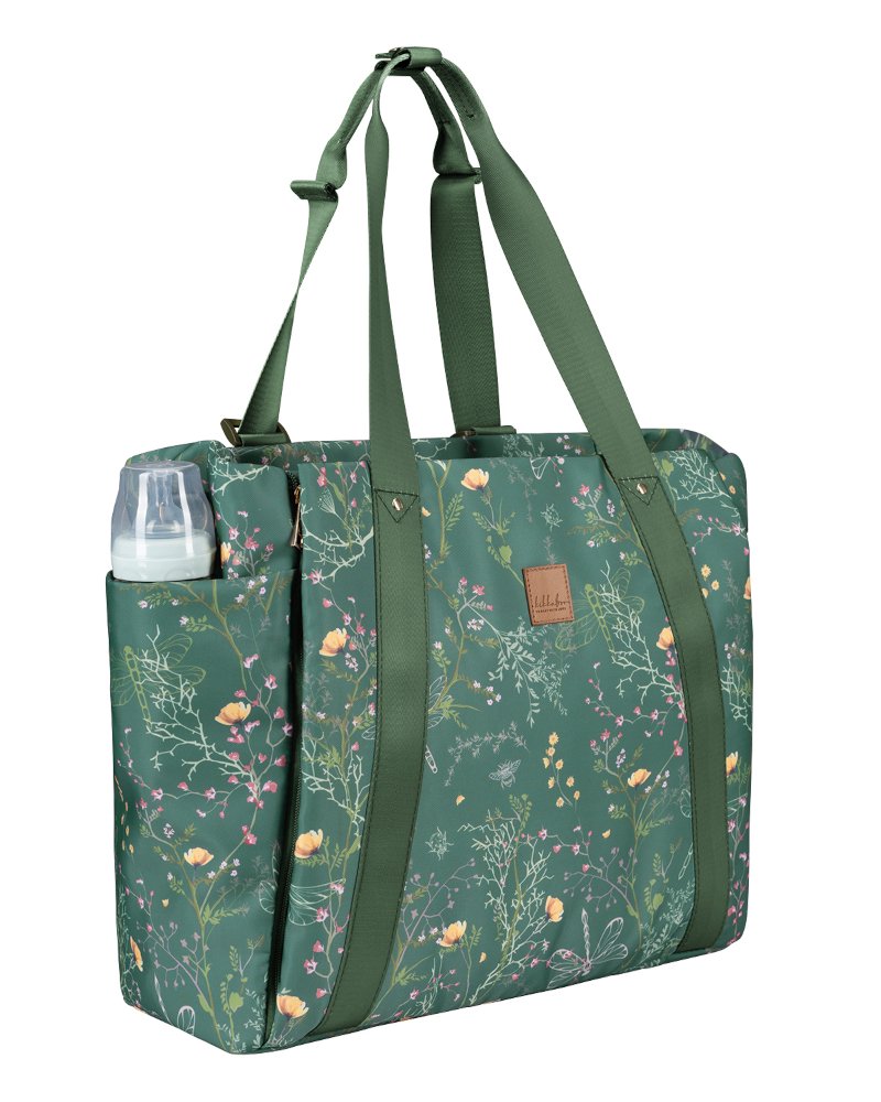 Τσάντα Μαμάς με Αλλαξιέρα Florence Kikka boo Secret Garden Green - Image 2