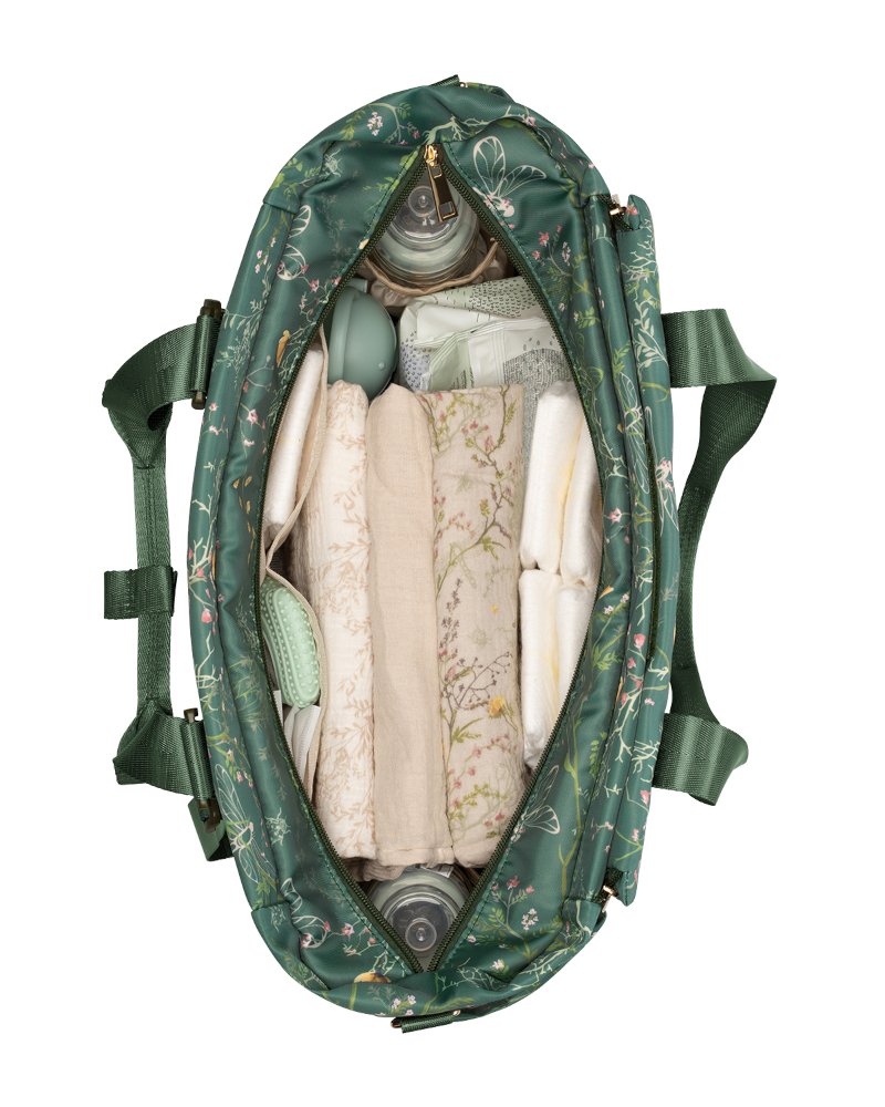 Τσάντα Μαμάς με Αλλαξιέρα Florence Kikka boo Secret Garden Green - Image 3