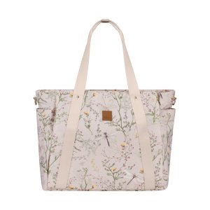 Τσάντα Μαμάς με Αλλαξιέρα Florence Dreamy Fields Kikka boo Secret Garden Beige