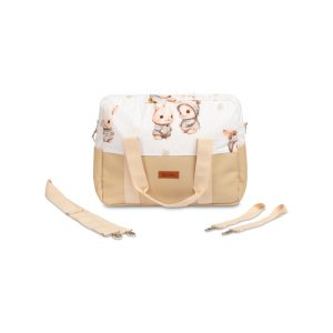 Τσάντα Μαμάς Eco Leather Sensillo Bunnies Beige