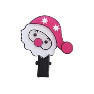 Κλιπ Μαλλιών Xmas Santa