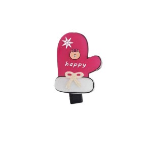 Κλιπ Μαλλιών Xmas Glove