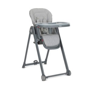 Καρεκλάκι Φαγητού Party Lorelli Grey Leather 2025