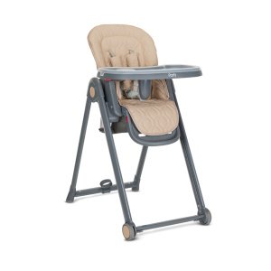 Καρεκλάκι Φαγητού Party Lorelli Beige Leather 2025
