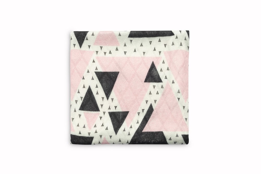 Πανά 75x75cm Bamboo Sensillo Pink Triangle - Image 2