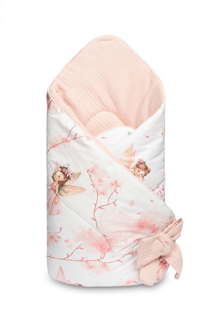 Υπνόσακος-Φάκελος 75x75cm Muslin Sensillo Pink Fairy