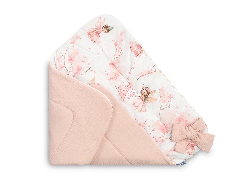 Υπνόσακος-Φάκελος 75x75cm Muslin Sensillo Pink Fairy - Image 2