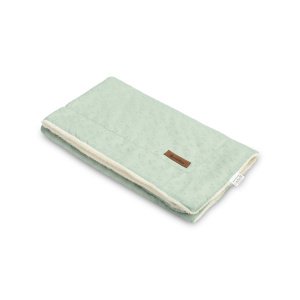 Κουβέρτα 2 Όψεων με Κέντημα 80x100cm Sensillo Light Mint Plush