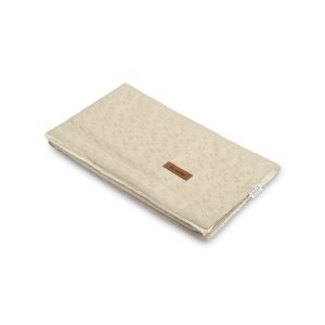 Κουβέρτα 2 Όψεων με Κέντημα 80x100cm Sensillo Linen Plush